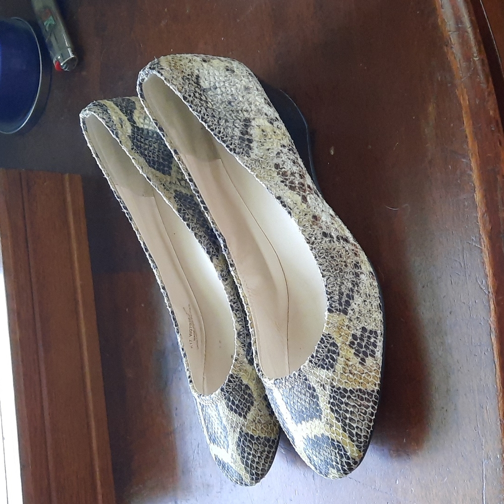 Cole Haan Python Wedges